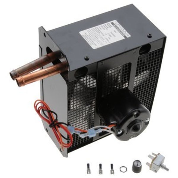 Zerostart Cab & Cargo Heater Model 500 - 12V, 17,500 Btu, 5/8in. 16Mm Hose, Rear Right Connections 7000502